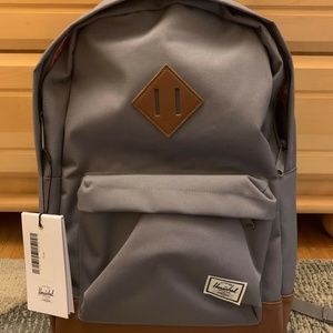 Herschel Heritage Mid-Volume Backpack Grey